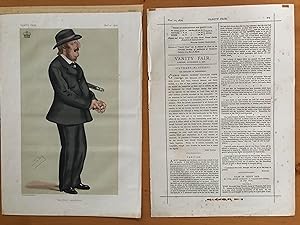 Vanity Fair Print - Marquess of Londonderry, Royal Yacht Squadron 1876