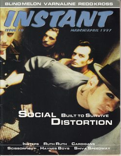 Instant Magazine, Issue 10, March/ April 1997 Social Distortion: Built to Survive