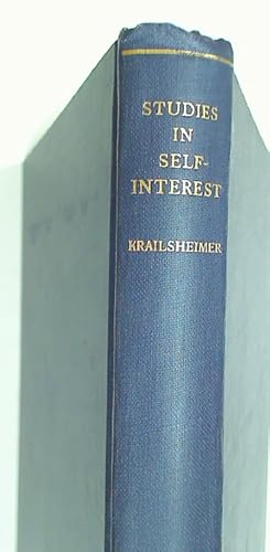Studies in Self-Interest from Descartes to Le Bruyère.