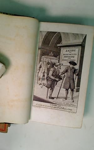 Satire di Benedetto Menzini. Con Annotazioni.