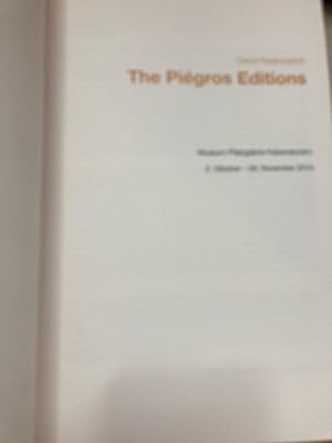 The Piégros Editions.