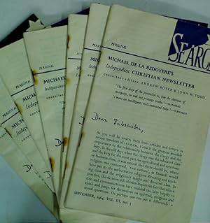 Search. Michael de la Bedoyere's Independent Christian Newsletter. 5 Issues of Volume 3, 1964. Pl...
