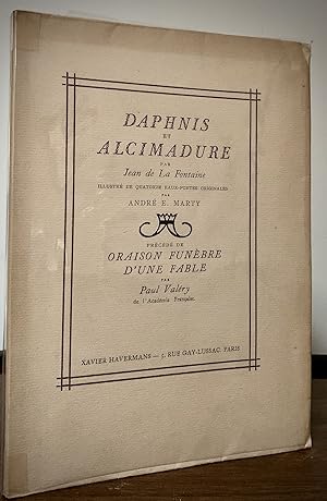 Daphnis Et Alcimadure; Illustre De Quatore Eaux Fortes Originales Par Andre E. Marte Precede De O...