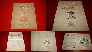 Le Caractère Français Dit de Tradition. Composé et Dessiné par Bernard Naudin. Gravé, Fondu, Édit...