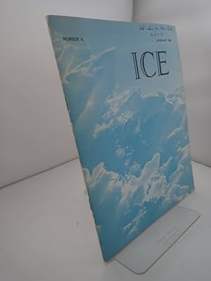 Ice: News Bulletin of the British Glaciological Society, No 9, January 1962