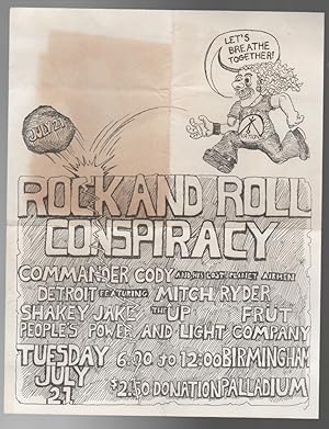 ROCK AND ROLL CONSPIRACY [CONCERT FLYER]