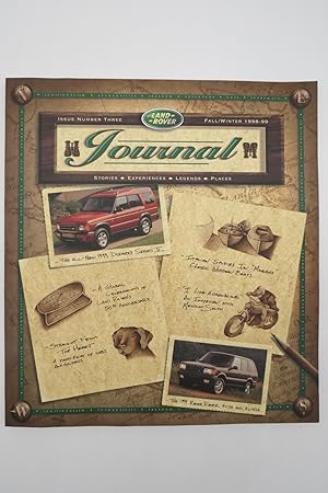 LAND ROVER JOURNAL FALL/WINTER 1998-1999, ISSUE NUMBER THREE