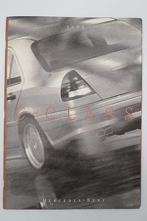 1995 C-CLASS MERCEDES-BENZ CATALOG BROCHURE
