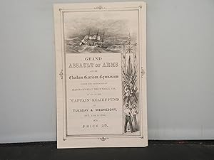 Programme for Grand Assault of Arms at the Chatham Garrison Gymnasium under the patronage of Majo...