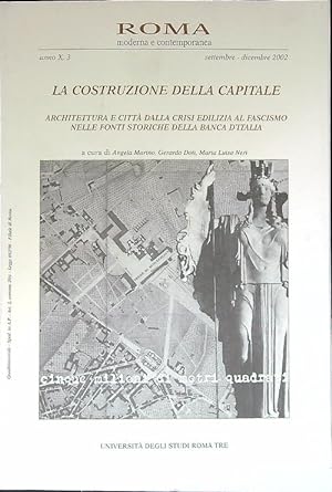 Roma moderna e contemporanea. Vol. 3 / 2002: La costruzione della capitale
