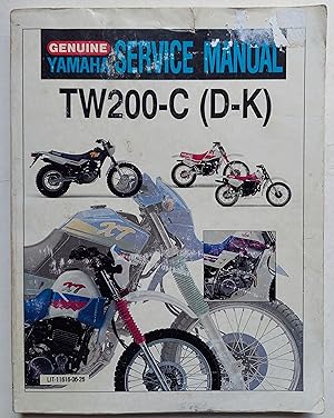 Yamaha Supplementary Service Manual: TW200-C (D-K), TW200EU/EUC, LIT-11606-06-26