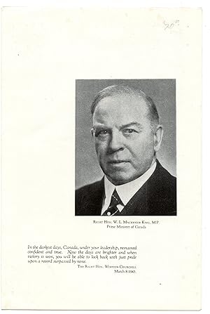 Mackenzie King quotations flyer