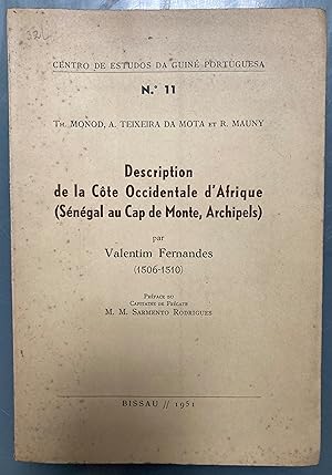 Description de la côte d'Afrique de Ceuta au Sénégal