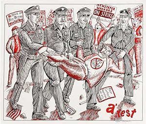 "A' rest" [Strike Poster for the 1995-7 Detroit News Strike]