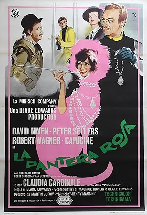 "LA PANTHÈRE ROSE (THE PINK PANTHER)" Réalisé par Blake EDWARDS en 1963 avec Peter SELLERS, David...