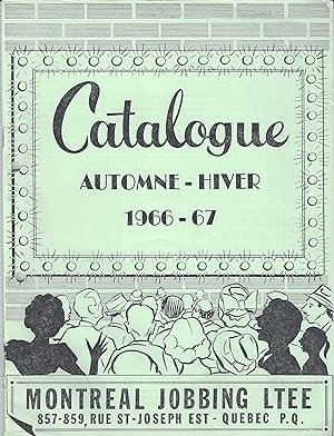 Catalogue Automne Hiver 1966-67