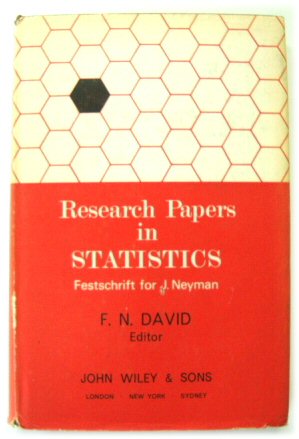 Research Papers in Statistics: Festschrift for J. Neyman