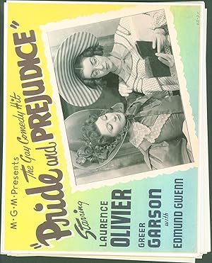 Pride and Prejudice (1940); Blossoms in the Dust, Unholy Partners, I'll Wait For You, Joe Smith, ...