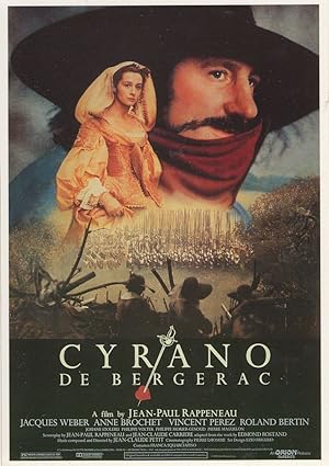 Cyrano De Bergerac Victorian Poetry Play Cinema Film Postcard