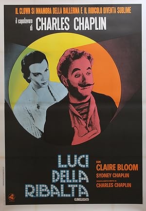 "LES FEUX DE LA RAMPE (LIMELIGHT)" Réalisé par Charlie CHAPLIN en 1952 avec Charlie CHAPLIN, Clai...