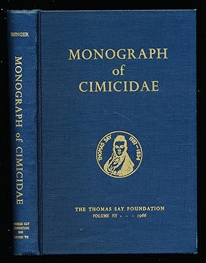 Monograph of Cimicidae: Hemiptera-Heteroptera