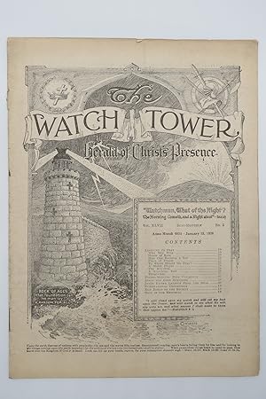 THE WATCHTOWER AND HERALD OF CHRIST'S PRESENCE, JANUARY 15, 1926