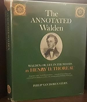 The Annotated WALDEN: Walden; or Life in The Woods // FIRST EDITION //