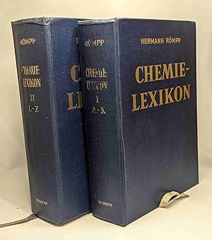 Chemie lexicon - dritte neu bearbeitete auflage --- 2 Bände