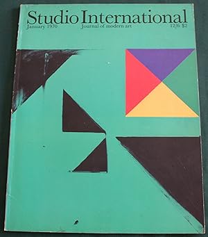 Studio Internationl. Journal of Modern Art. Incorporating 'The Studio'. Volume 179 Number 918. Ja...