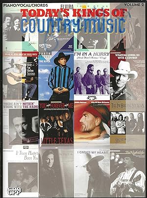 Today's Kings of Country Music, Vol 2: Piano/Vocal/Chords