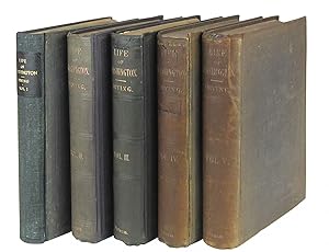 Life of George Washington (Five Volumes, all First States of First Printings of First Editions)