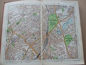 Stanford's Indexed Atlas of the County of London with Parts of the Adjacent Boroughs and Urban Di...