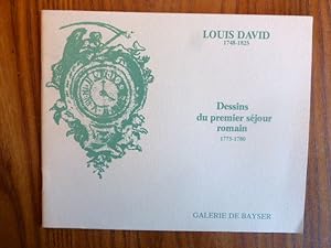 Louis David 1748-1825. Dessins du premier séjour romain. 1775-1780. (1er au 15 décembre 1970)