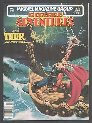 Bizarre Adventures #32 1982-Thor cover by Jusko-High grade-Beautiful spine-NM-