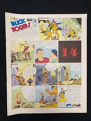 Buck Rogers #14- Sunday pages No. 157-168- large color reprints