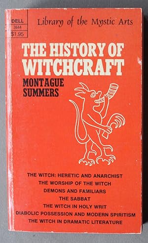 The History of Witchcraft and Demonology(Dell Books #3644; Circa 1970) Library of the Mystic Arts.