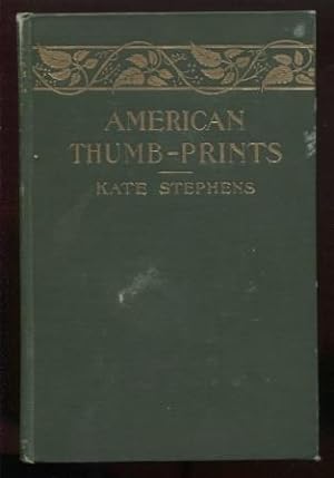 AMERICAN THUMB-PRINTS.; Mettle of our men and women