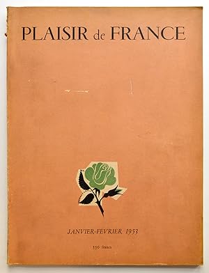 PLAISIR DE FRANCE n° 177 janvier-février 1953.
