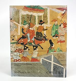 Christie's Japanese Screens, Paintings and Prints, New York, Tuesday, October 25, 1994.