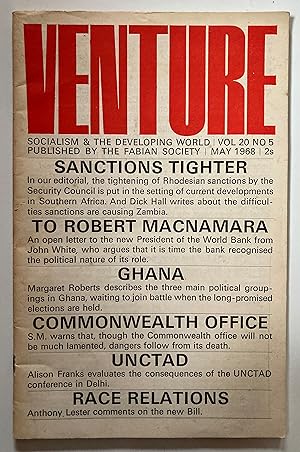 Venture : Socialism and the developing world. Volume 20 No. 5, May 1968