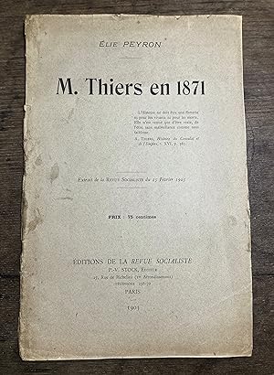 M. Thiers en 1871.