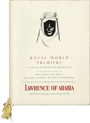 Lawrence of Arabia (Original program for the world premiere showing of the 1962 film)