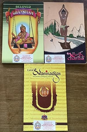 Lord Swaminarayan, The Founder of Bhagwat Dharma; Beloved Ganshyam; Nilkanth Charitra (3 vols. so...