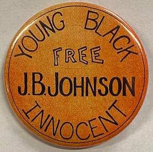 Free J.B. Johnson / Young Black Innocent [pinback button]