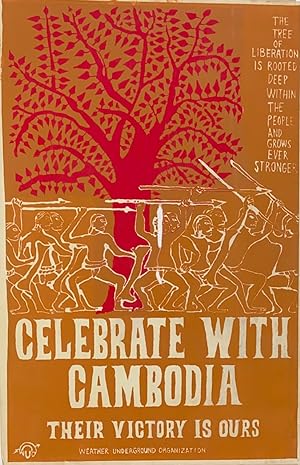 Celebrate with Cambodia: Their victory is ours [screenprint poster]