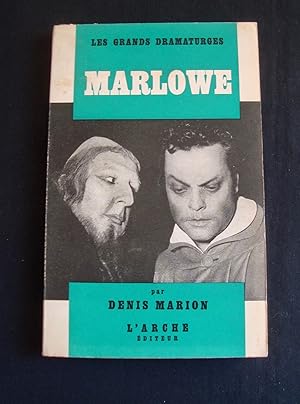 Christopher Marlowe dramaturge -
