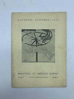 Bollettino di Bottega d'Arte, num. 15, ottobre 1923 [Giacomo Vespignani, Giuseppe Guidi, Mario Pu...