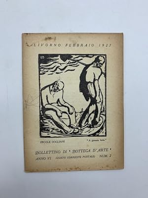 Bollettino di Bottega d'Arte, num. 2, febbraio 1927 (Adolfo Balduini, Ercole Dogliani xilografo, ...