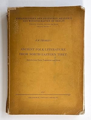 Ancient Folk-Literature from North-Eastern Tibet