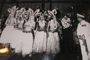 Tahitian dancers.Photograph from the 1970 Cannes Film Festival.